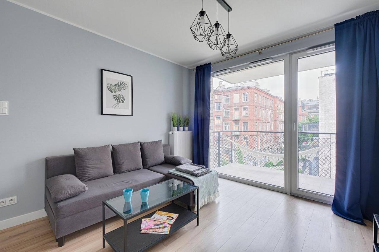 2Br Apt Strzelecka 24 With Balcony Appartement Warschau Buitenkant foto